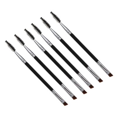 Housoutil 6pcs Dual-ended Eyebrow Spoolie Brush for Makeup for Shaping Eyebrows and Lashes for Birthday and