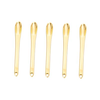 Angoily 10pcs Mini Eye and Face Cream Spoons Makeup Applicators for Precise Skincare Dosage Convenient and Easy to Use for Home Salon