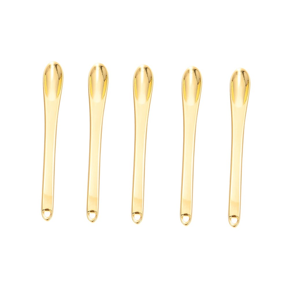 Angoily 10pcs Mini Eye and Face Cream Spoons Makeup Applicators for Precise Skincare Dosage Convenient and Easy to Use for Home Salon