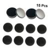 Angoily 3 Sets 15pcs Makeup Brush Cleaning Sponge Box Quick Dry Cleaning Tool Makeup Sponge Set Electric Travel Friendly view 4