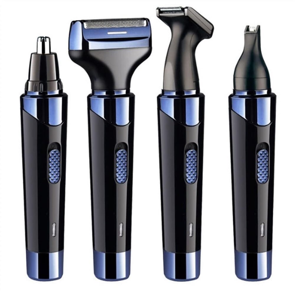 ALLPHA Ear and Nose Hair Trimmer for Men Women, Eyebrow Facial Electric Hair Trimmer, USB Rechargeable, Birthday Gifts for Men, Black
