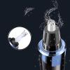 ALLPHA Ear and Nose Hair Trimmer for Men Women, Eyebrow Facial Electric Hair Trimmer, USB Rechargeable, Birthday Gifts for Men, Black view 4