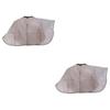 Angoily Short Hair Cape 2 Pcs Shawl Apron for Hair Cutting Waterproof Hair Cutting Cape Cloak Shoulder Pads Baking Oil view 1