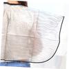 Angoily Short Hair Cape 2 Pcs Shawl Apron for Hair Cutting Waterproof Hair Cutting Cape Cloak Shoulder Pads Baking Oil view 2