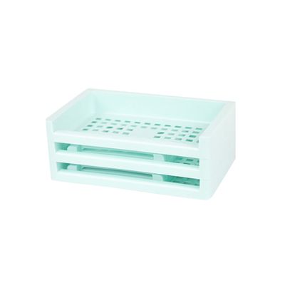 Angoily Long-lasting Green Cosmetic Case Makeup Skincare Stationary Container Storage Organizer for Vanity