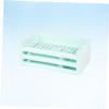 Angoily Long-lasting Green Cosmetic Case Makeup Skincare Stationary Container Storage Organizer for Vanity view 3