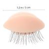 NOLITOY 6pairs Removable Eyelids Model Makeup Practice Kit for Eyelash Extensions Realistic Human Eye Shape Includes Replacement Eyelids for Easy Application and Training view 3