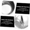Angoily 4pcs Stainless Steel Shaving Bowl Shaving Cup for Men Easy to Clean for Home and Barbershop Use view 2