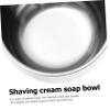 Angoily 4pcs Stainless Steel Shaving Bowl Shaving Cup for Men Easy to Clean for Home and Barbershop Use view 3