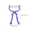 3pcs Facial Hair Remover Manual Hair Remover Spring Facial Hair Shavers Manual Face Hair Remover Hair Threader Facial Hair Cleaner Portable Face Hair Remover Face Hair Epilator view 3
