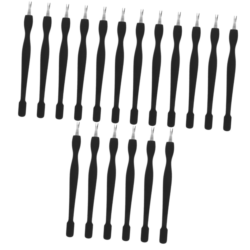 Angoily 18pcs Japanese Nail Dead Skin Removal Tools Professional Manicure Accessories for Cuticle Care and Nail Art and Portable Caring Tools for Home Salon Use