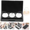 NOLITOY Nude Eyeshadow Palette Empty Makeup Case for Women Eyeshadow Tray Mirror view 4