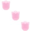 balacoo 3pcs Silicone Face Brush for Deep Cleansing and Exfoliation Gentle Skin Care Scrubber Dual-Sided Design for and Treatment Soft and Face Cleaning Tool view 1