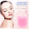 balacoo 3pcs Silicone Face Brush for Deep Cleansing and Exfoliation Gentle Skin Care Scrubber Dual-Sided Design for and Treatment Soft and Face Cleaning Tool view 2