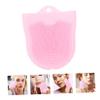 balacoo 3pcs Silicone Face Brush for Deep Cleansing and Exfoliation Gentle Skin Care Scrubber Dual-Sided Design for and Treatment Soft and Face Cleaning Tool view 3