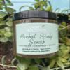 Exfoliating Scalp Scrub with Neem, Moringa, Aloe Vera, Rosemary, Peppermint, Fenugreek, Brahmi, Jojoba Oil and Vitamin E Oil - Laddy Holistics view 2