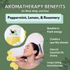 Morning Energy Shower Steamers Aromatherapy for Energy - Christmas Gift - Adult Stocking Stuffer - USA Made - Peppermint & Lemon Shower Bomb Tablets -Soothing Natural Essential Oils (10 Pack) view 3
