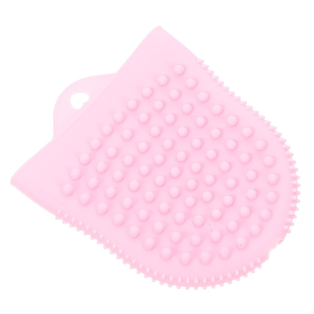 Mipcase 3pcs Cleansing Facial Brush Silicone Face Scrubber Exfoliating Brush for Gentle Skin Care