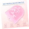 minkissy 3pcs Silicone Facial Cleansing Brush for Deep Pore Cleaning Soft Exfoliating Face Scrubber for Gentle Massage and Makeup Removal Skin-Friendly Design view 4