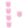 Angoily 5pcs Facial Cleansing Brush Silicone Face Washing Cleaner Exfoliating Face Scrubber Scalp Brush for Women Men view 1