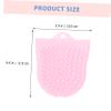Angoily 5pcs Facial Cleansing Brush Silicone Face Washing Cleaner Exfoliating Face Scrubber Scalp Brush for Women Men view 3