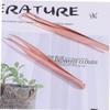 balacoo 8pcs Lash Extension Tweezers Precision Tweezers Set Lash Applicator Stainless Steel for Women view 4