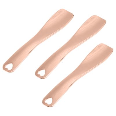 POPETPOP 9pcs Zinc Alloy Eye Cream Spoon Rose Eye Massage Tool for Fatigue Relief Skincare and Makeup Application Compact Cosmetic Spatula for Creams and Lotions