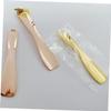 POPETPOP 9pcs Zinc Alloy Eye Cream Spoon Rose Eye Massage Tool for Fatigue Relief Skincare and Makeup Application Compact Cosmetic Spatula for Creams and Lotions view 2
