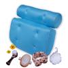 TUBBIE BASIC Pillow Gift Box Bathtub Pillow Set of 8 Pieces Luxury Spa Bath Set Cellulite Brush Facial Cleanser Brush Bath Spouge, Neck and Shoulder Pain Relief Pillow, Large, Blue view 1