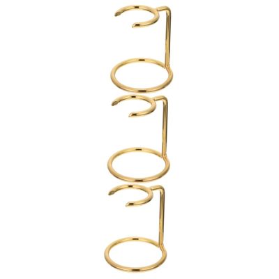 Angoily 3pcs Shaving Brush Stand and Holder Metal Rack for Easy Storage Resistant Organizer for Barbershop and Home Use Nonslip Base for Stability