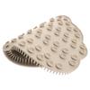 Angoily Wall-Mounted Back Scrubber for Shower Hands-Free Exfoliating Body and Foot Scrubber with Non-Slip Suction Cups TPE Material 11.8X10 Inches view 2