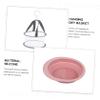 Mipcase 2sets Makeup Brush Cleaner Silicone Drying Basket for Brush Care and Easy Drying for Makeup Enthusiasts view 4