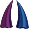2x Demon horns for Headset/Cosplay - Made In USA - 20 Colors (Dual Lblue/Pink) view 3