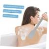 Angoily 2pcs Handle Bath Brush Soft Back Scrubber for Deep Cleansing Massage for Convenient Bathing and Exfoliating Dull Skin view 3