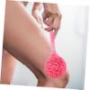 Angoily 3sets Massage Shower Brush Long Handled Bath Brush Adults Bathing Detachable Back Cleaning Scrubber Bath view 3