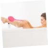Angoily 3sets Massage Shower Brush Long Handled Bath Brush Adults Bathing Detachable Back Cleaning Scrubber Bath view 4