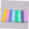 FRCOLOR 100pcs Swabs Applicator Brush Disposable Eyelash Extension Removal Tools Non-linting Clean Great for Nail Art Blue view 2