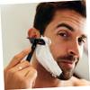 Angoily 2pcs Manual Beard Shaver Comfortable Handle Safety Razor Double Edge Blade Facial Razor view 2