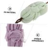 Angoily 4pcs Bath Shower Sponges Soft Mesh Back Scrubber for Exfoliating Convenient Hanging Design for for Daily Use Shower Bath view 2