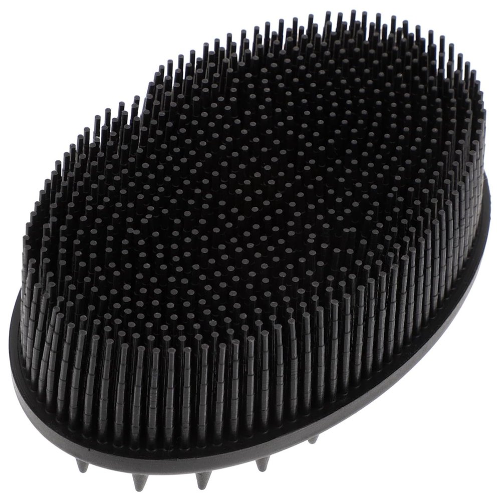 Angoily 2pcs Silicone Shower Brush Dual-Sided Bath Massage Tool for Soft Bristles for and Comfort for Home Travel Use