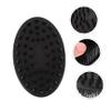 Angoily 2pcs Silicone Shower Brush Dual-Sided Bath Massage Tool for Soft Bristles for and Comfort for Home Travel Use view 4