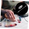 Angoily 6pcs Acrylic and Spatula for Blending Foundation and Cosmetics Lightweight Transparent Design for Travel and Easy Mixing Essential Makeup Tool for Professionals and Enthusiasts view 4