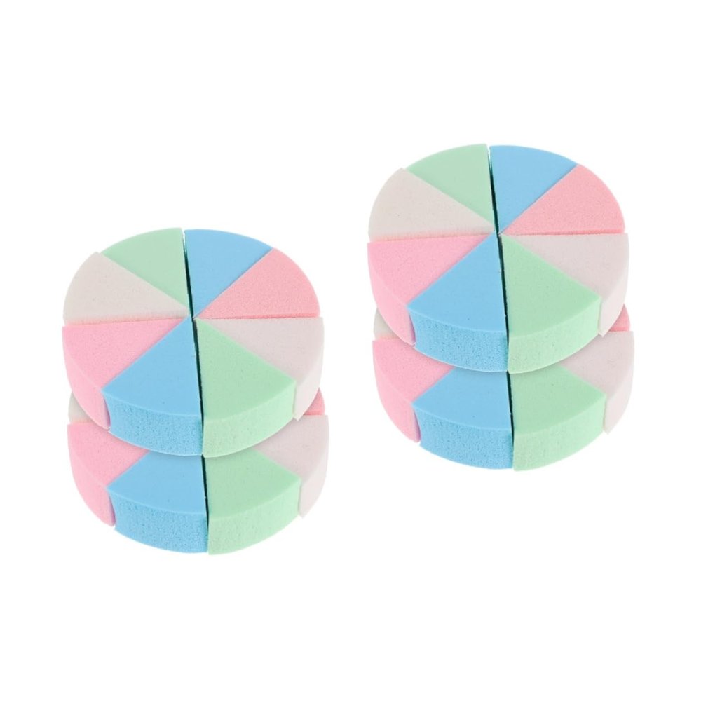 Mipcase 4sets Makeup Applicators Shape Makeup Sponge Powder Puff for Face Body Powder Foundation Pads