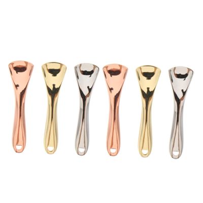 Healeved 18pcs Eye Massage Spatula Makeup Scoop for Creams and Lotions Portable and Lightweight Skincare Tool Easy to Clean and Store Random Colors