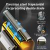 EKHOU Men's Shaver, Electric Razor Electric Shaver Rechargeable Shaving Machine for Men Shaver Beard Razor Wet-Dry Use Beard Trimmer (Color : Silver) view 4