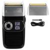 EKHOU Men's Shaver, Professional Shaver Hair Cleaning Shave Shaper Foil Electric Shaver Head Shaving Machine Rotary Motor Electric Razor for Men (Color : Black) view 1