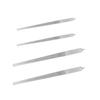 4PC 8 Diamond Dust Nail File - Stainless Steel Nail Dresser - 2PC 9 INCH & 2PC 6INCH view 1