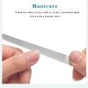 4PC 8 Diamond Dust Nail File - Stainless Steel Nail Dresser - 2PC 9 INCH & 2PC 6INCH view 2