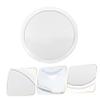 Housoutil 1pc Cup Makeup Mirror for Women Routine High Definition Easy to Install White for Bathroom Travel view 4