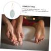 Housoutil 2pcs Pumice Stone Natural Foot Grinder for Dead Skin Removal Callus Scrubber Reusable Foot Care Tool and Smooth Skin view 4